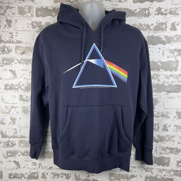 Vintage Pink Floyd Hoodie 2005 Rockware‎ Anthill Dark Blue Men's Size M The Wall - Picture 1 of 14